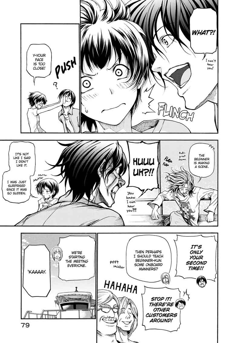 Grand Blue Dreaming Manga Chapter 20 page 10 - Boat Diving