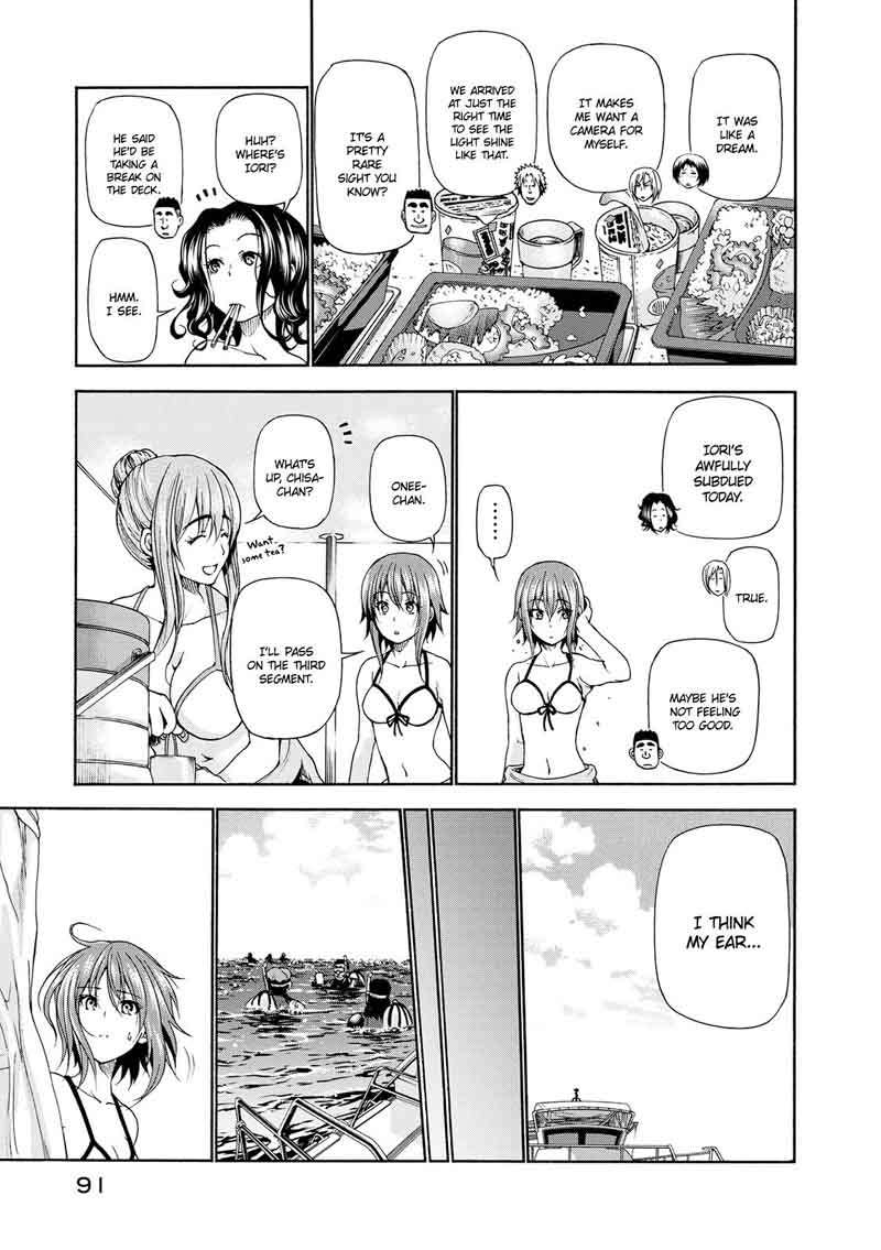 Grand Blue Dreaming Manga Chapter 20 page 22 - Boat Diving