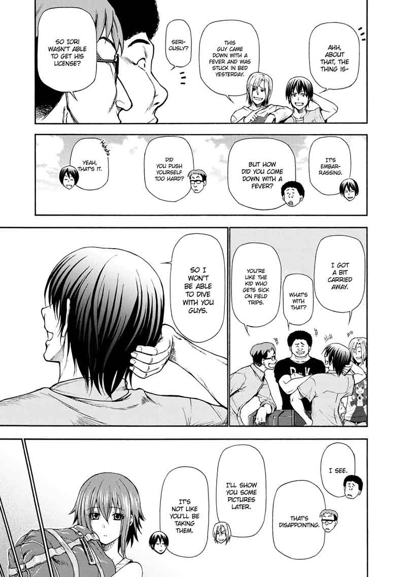 Grand Blue Dreaming Manga Chapter 20 page 6 - Boat Diving