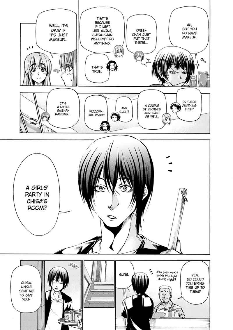 Grand Blue Dreaming Manga Chapter 22 page 9 - A Girl's Party
