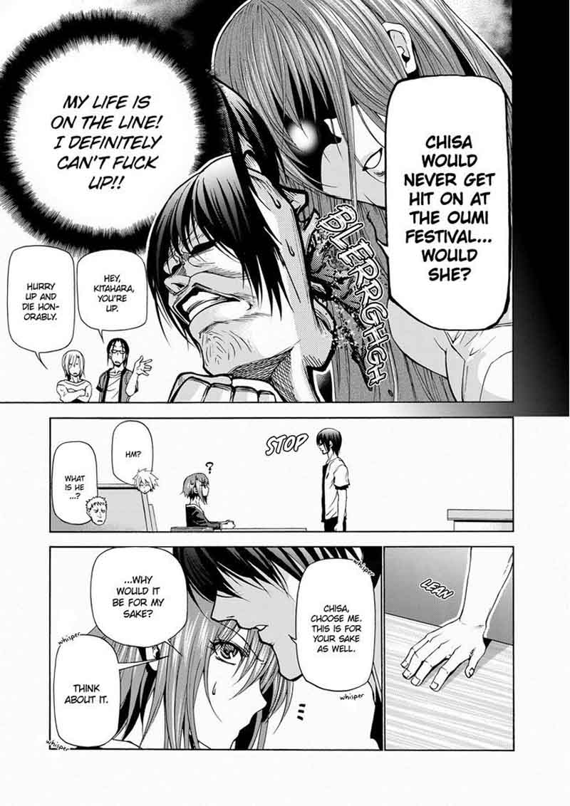 Grand Blue Dreaming Manga Chapter 23 page 17 - The Ticket Contest