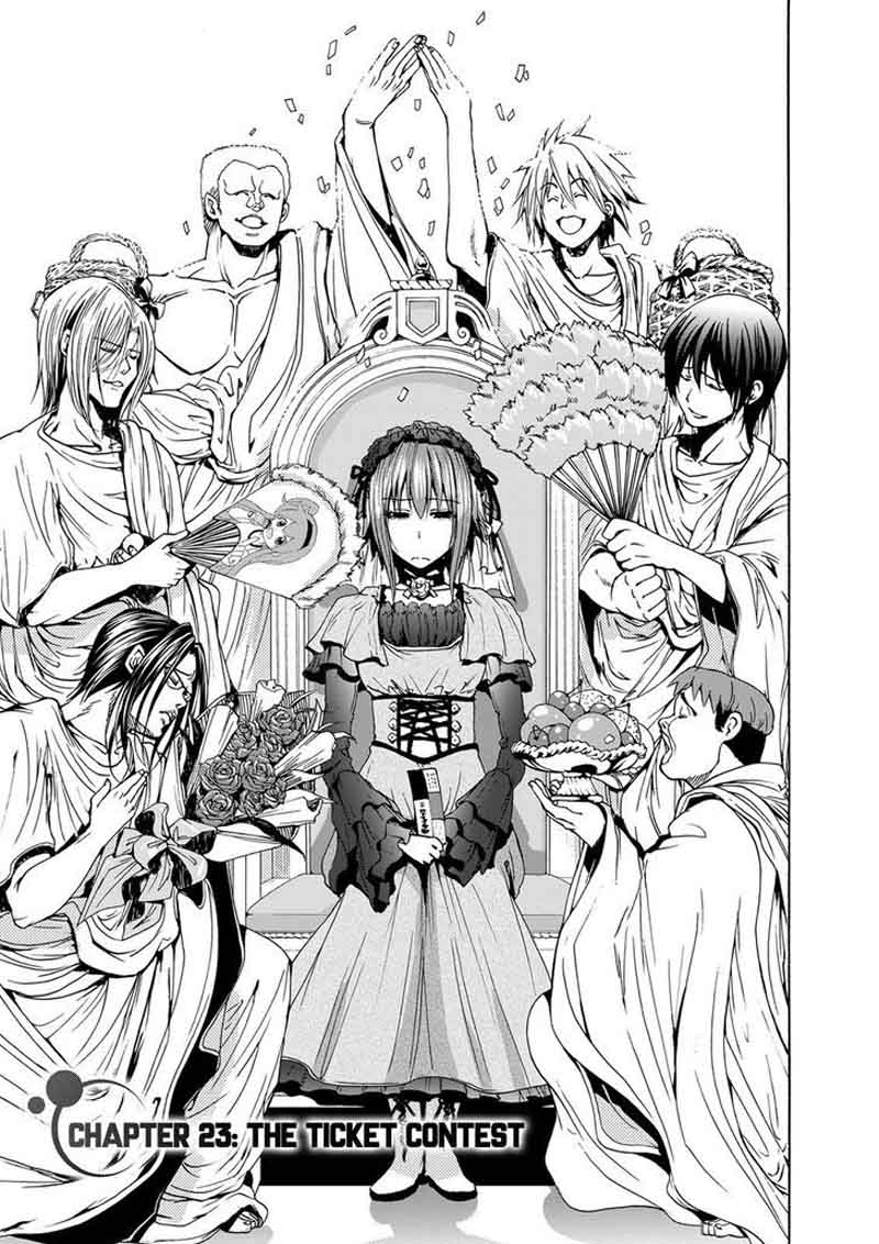 Grand Blue Dreaming Manga Chapter 23 page 3 - The Ticket Contest