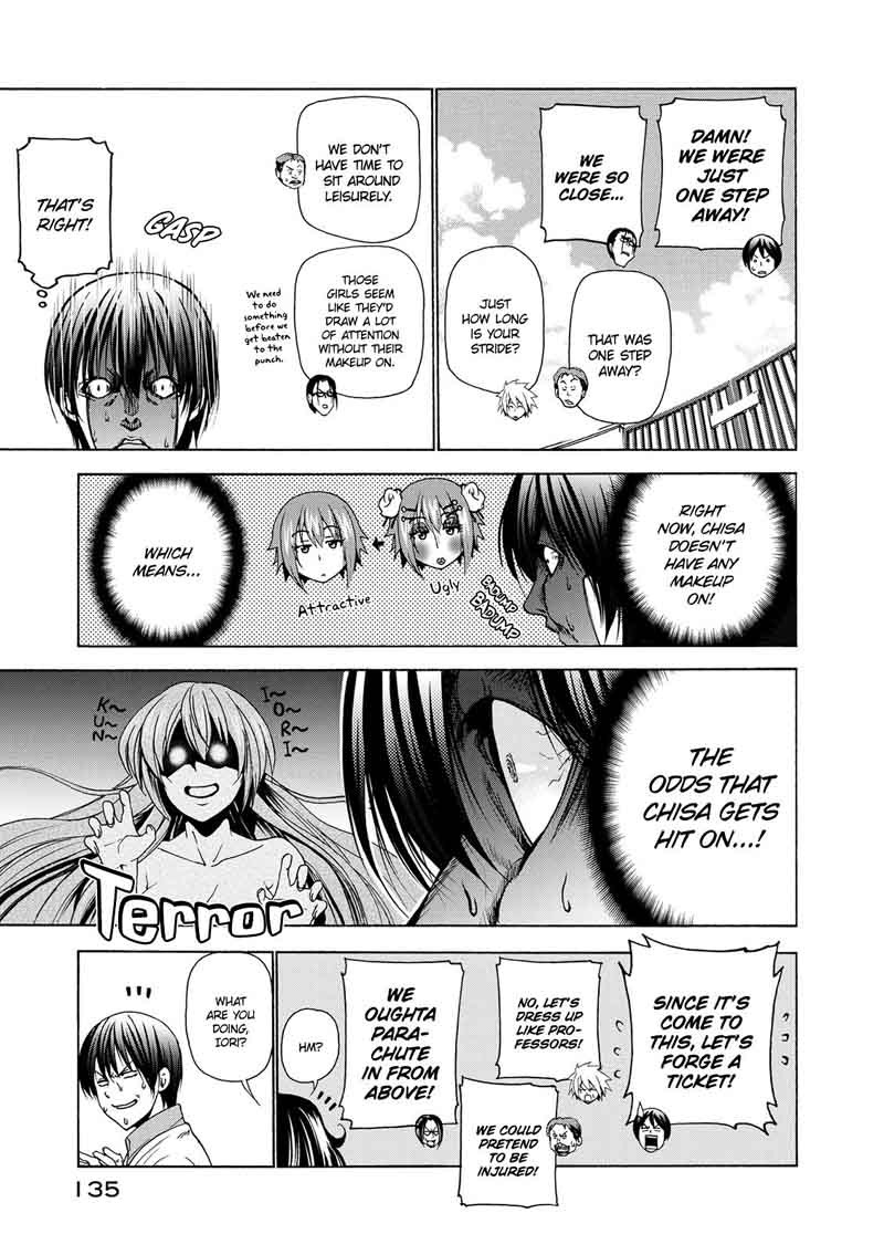 Grand Blue Dreaming Manga Chapter 25 page 10 - At the Women's University Again