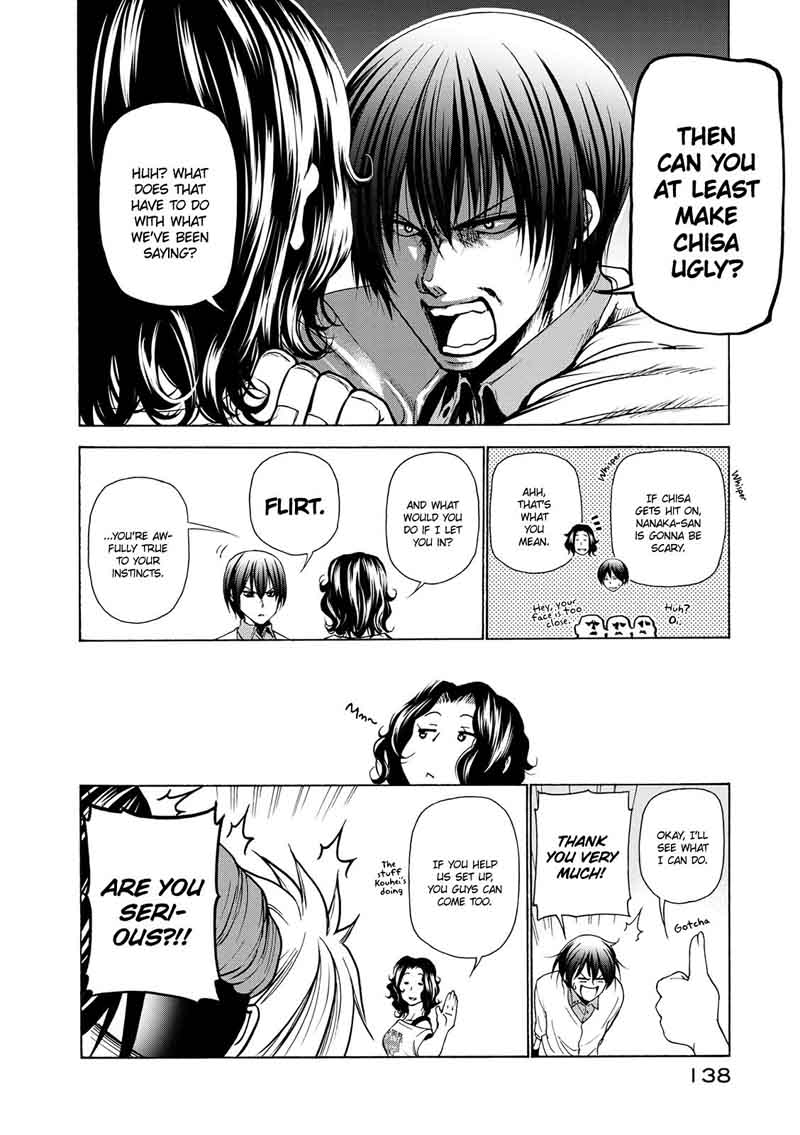 Grand Blue Dreaming Manga Chapter 25 page 13 - At the Women's University Again