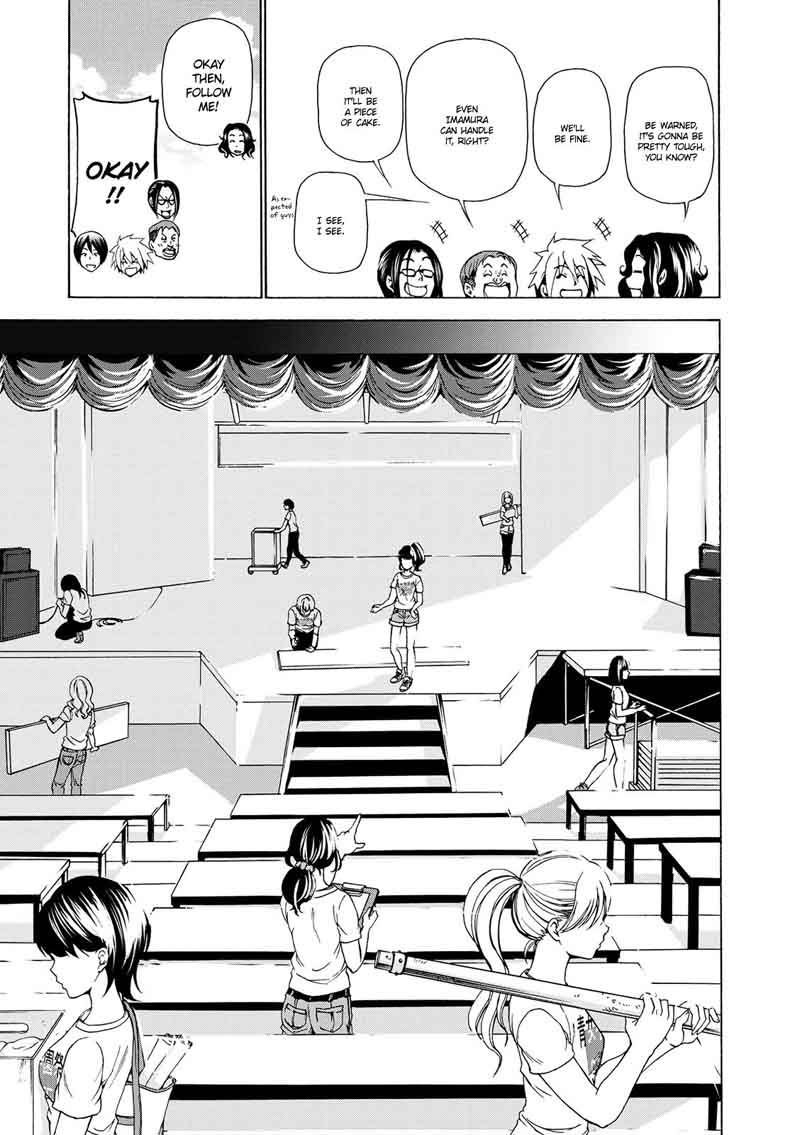 Grand Blue Dreaming Manga Chapter 25 page 14 - At the Women's University Again