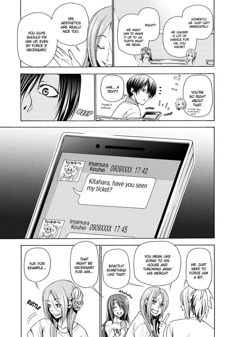 Grand Blue Dreaming Manga Chapter 25 page 34 - At the Women's University Again