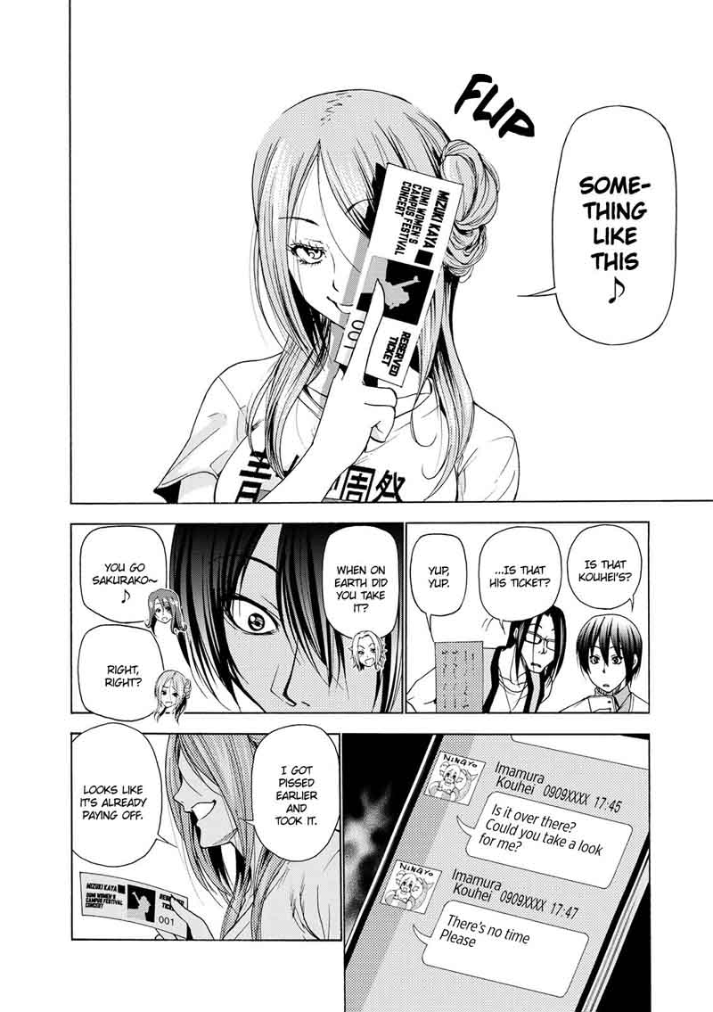 Grand Blue Dreaming Manga Chapter 25 page 35 - At the Women's University Again