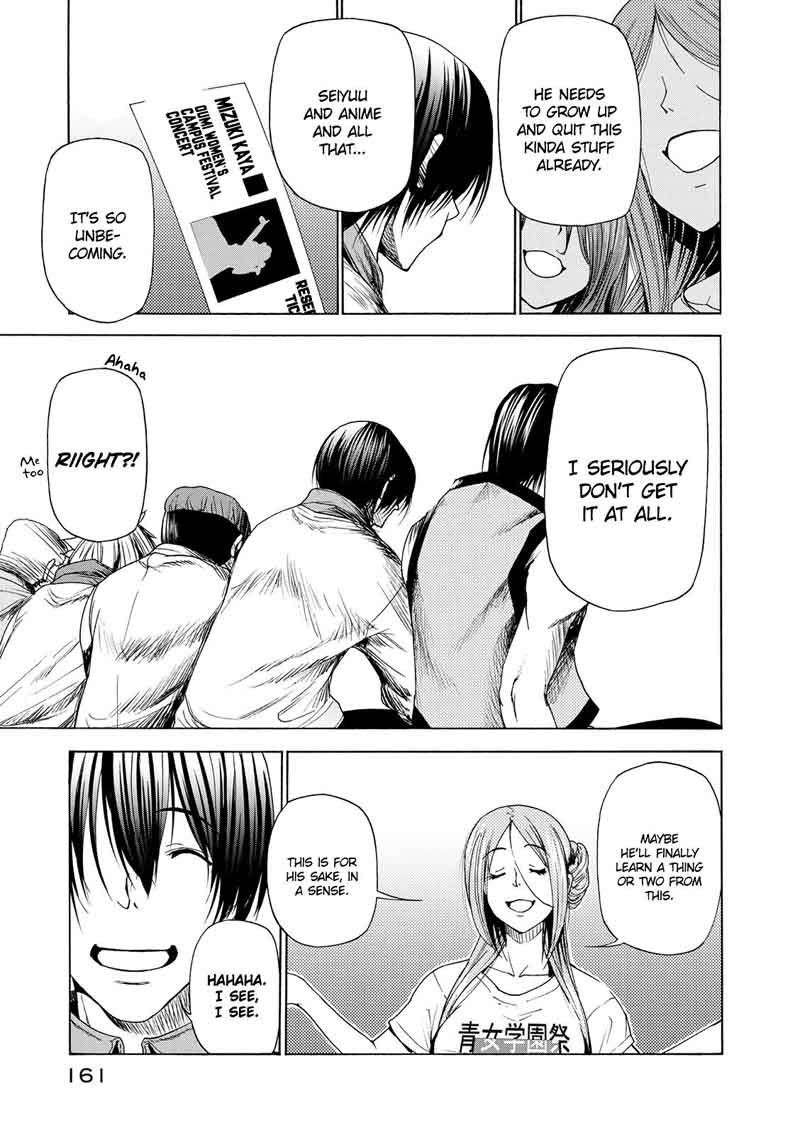Grand Blue Dreaming Manga Chapter 25 page 36 - At the Women's University Again