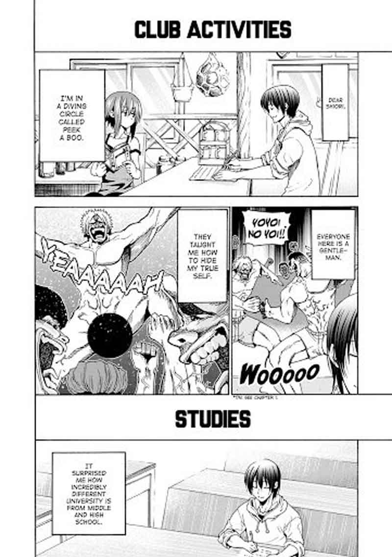 Grand Blue Dreaming Manga Chapter 25 page 60 - At the Women's University Again