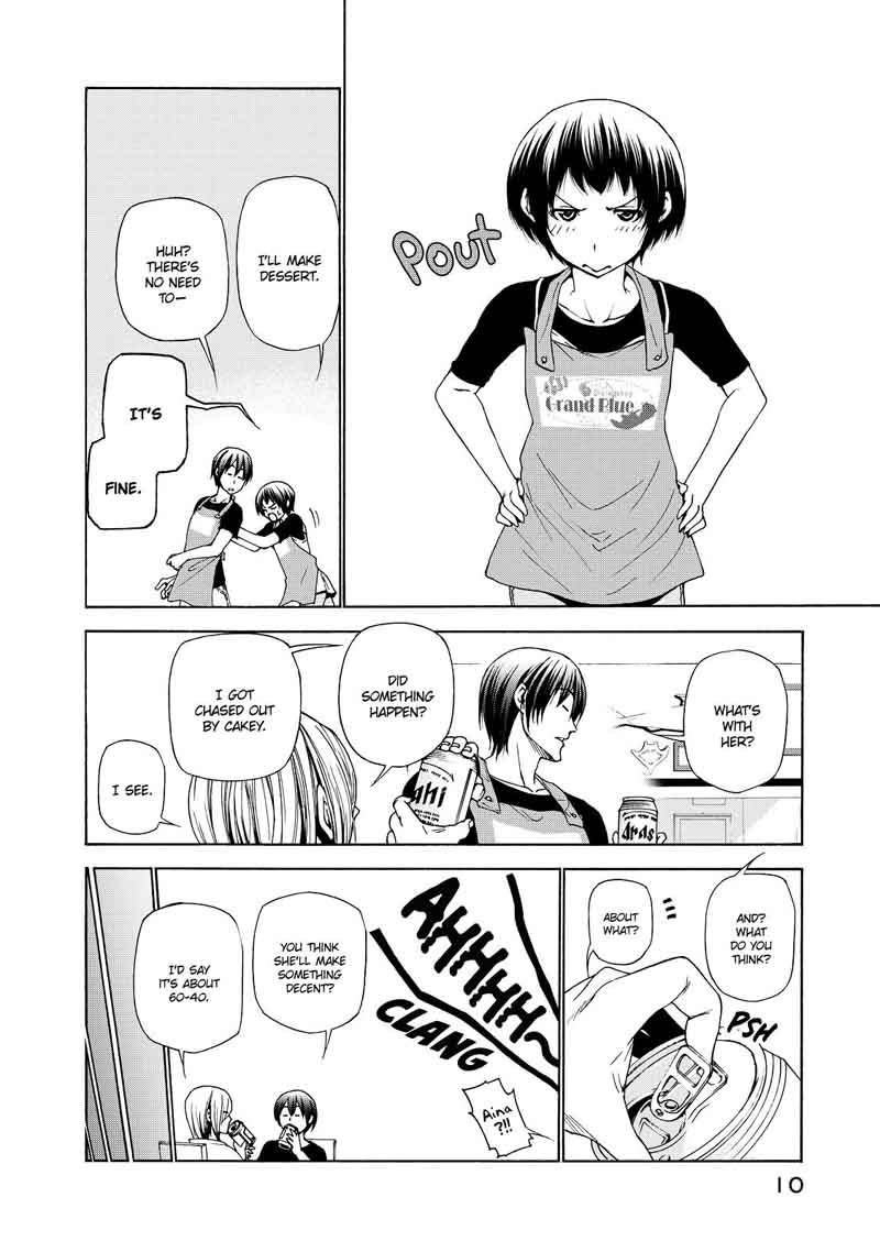 Grand Blue Dreaming Manga Chapter 26 page 12 - Watching the House