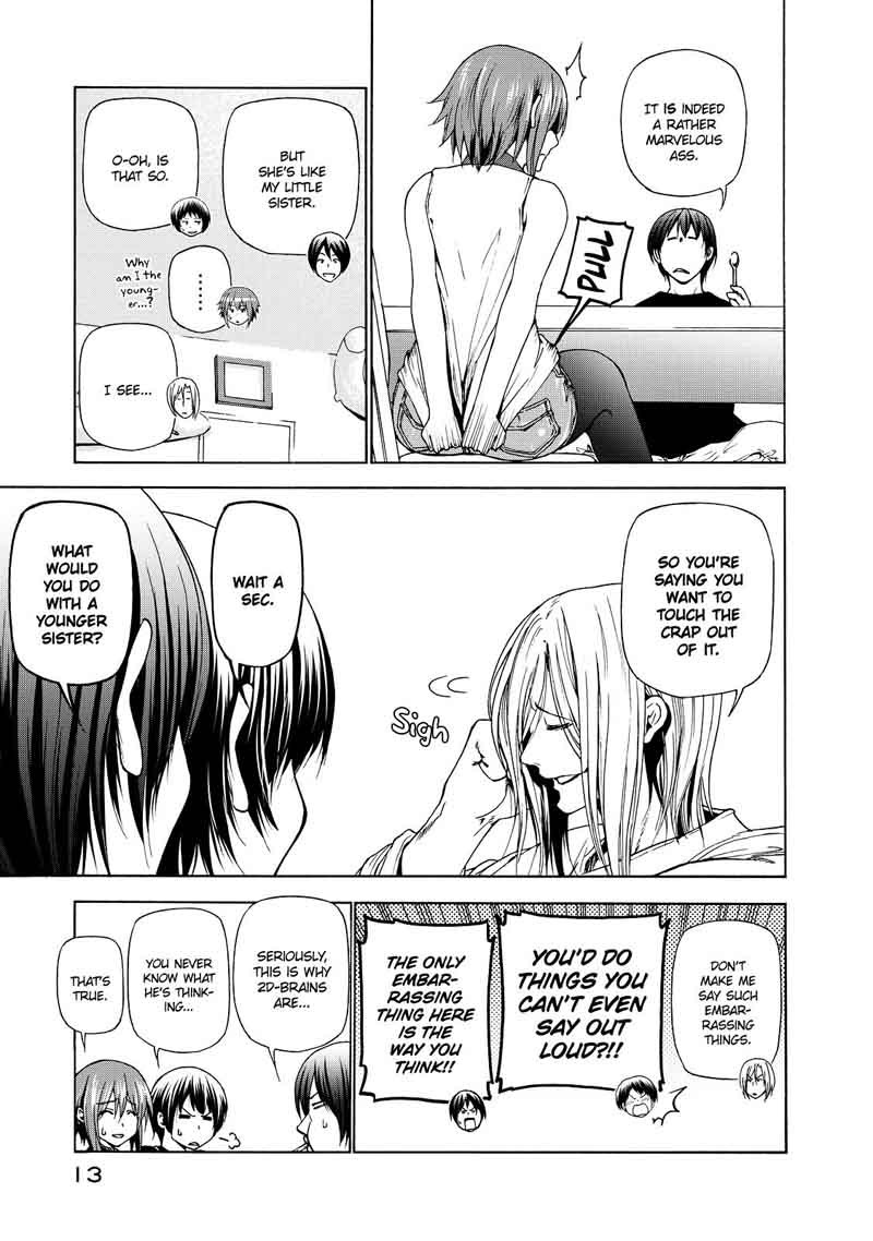 Grand Blue Dreaming Manga Chapter 26 page 15 - Watching the House