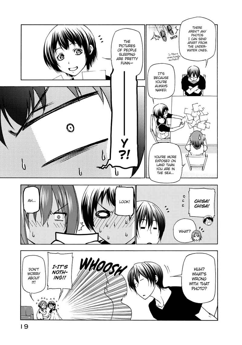 Grand Blue Dreaming Manga Chapter 26 page 21 - Watching the House