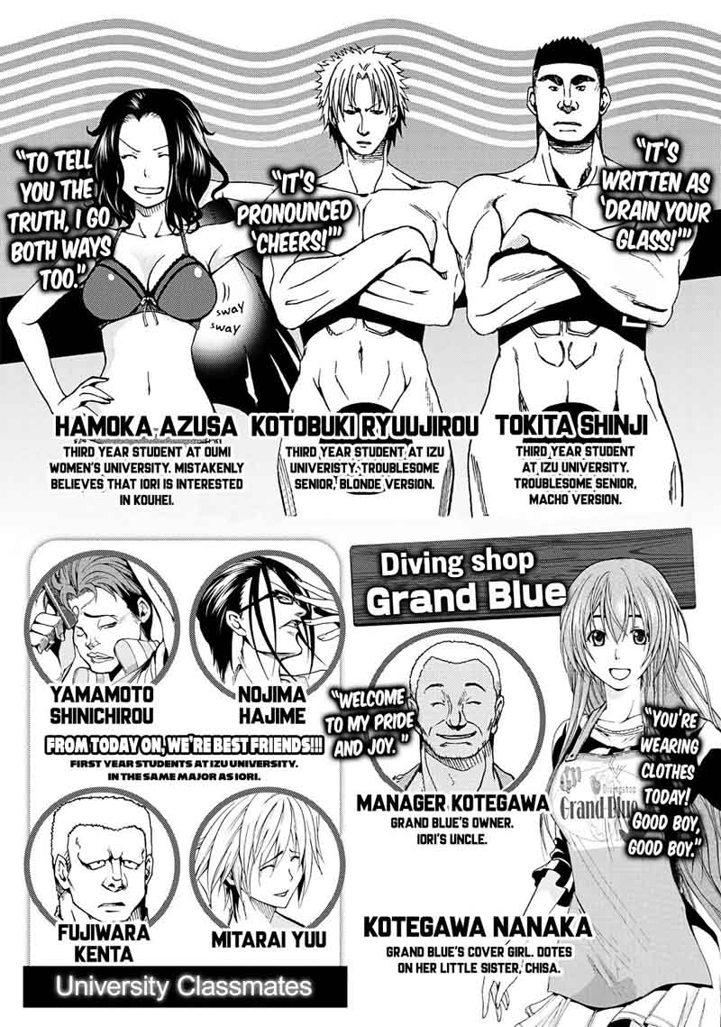 Grand Blue Dreaming Manga Chapter 26 page 5 - Watching the House