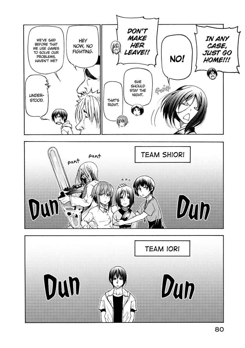 Grand Blue Dreaming Manga Chapter 27 page 34 - Little Sister