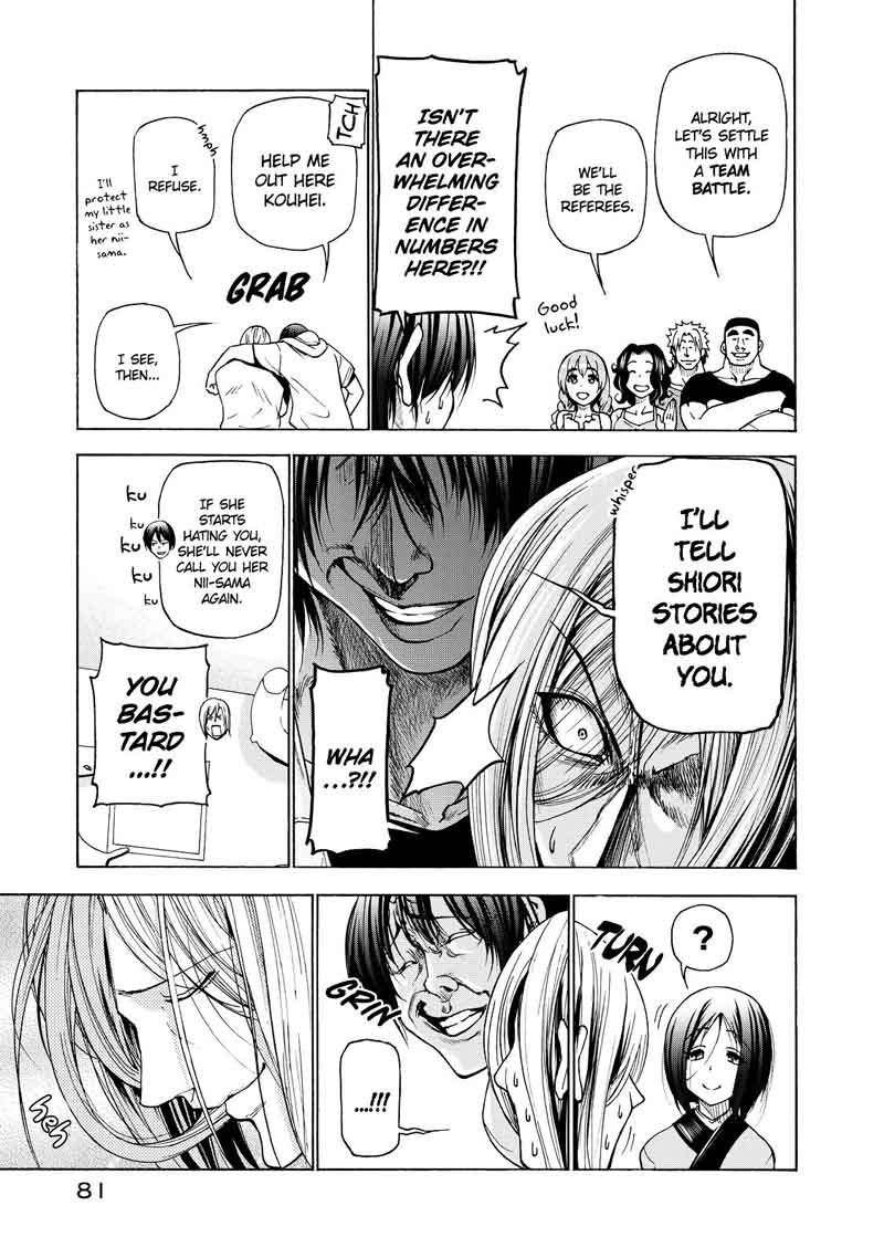 Grand Blue Dreaming Manga Chapter 27 page 35 - Little Sister