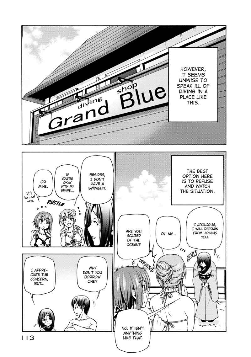 Grand Blue Dreaming Manga Chapter 28 page 24 - Big Brother