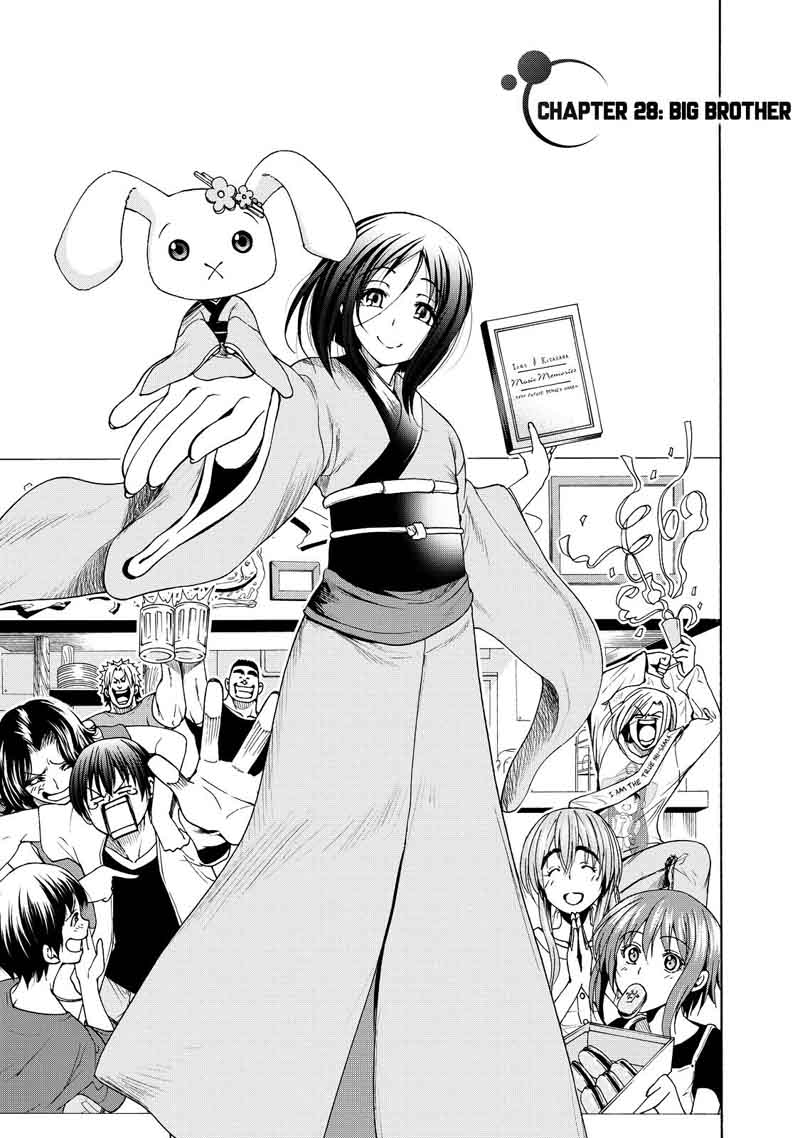 Grand Blue Dreaming Manga Chapter 28 page 4 - Big Brother