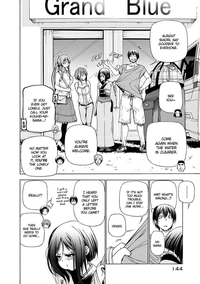 Grand Blue Dreaming Manga Chapter 28 page 54 - Big Brother