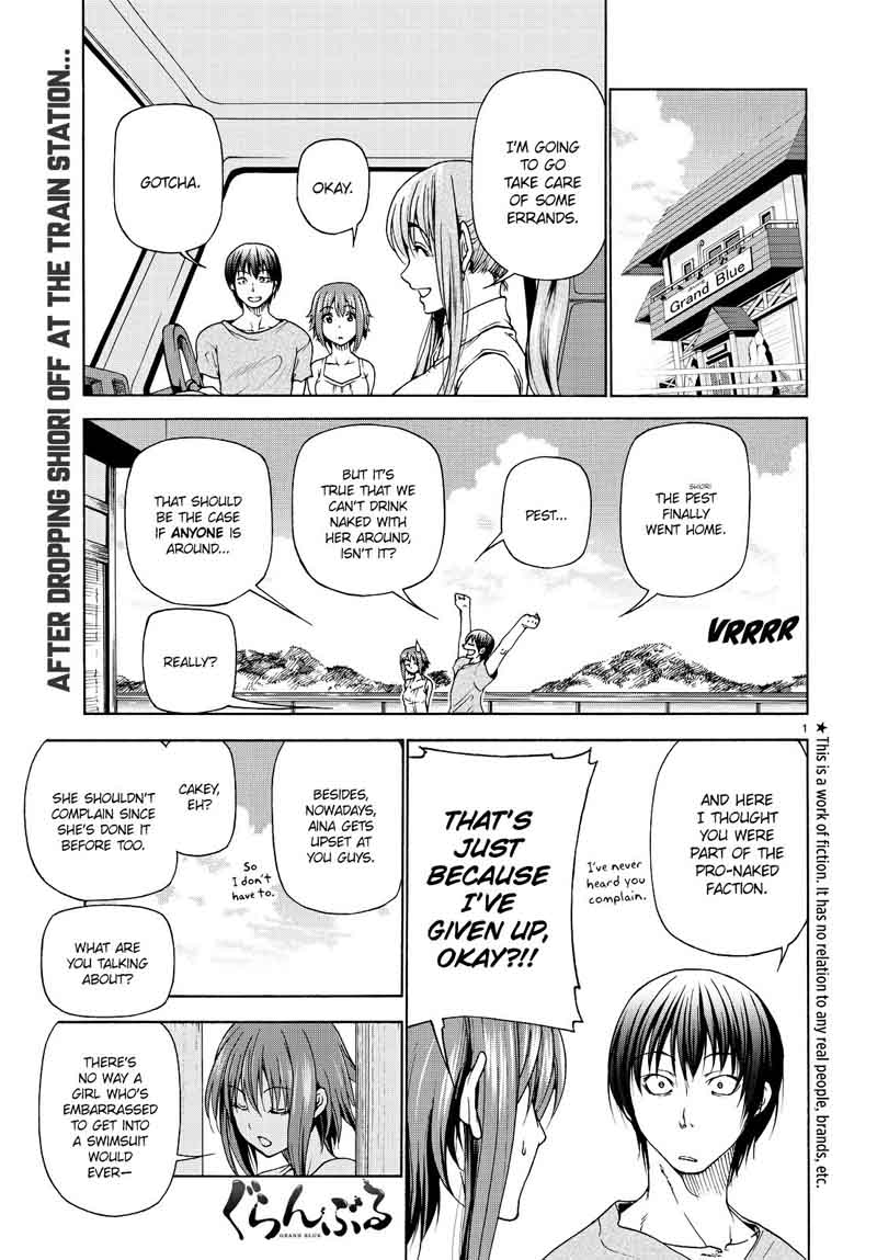 Grand Blue Dreaming Manga Chapter 29 page 1 - The Impression Game