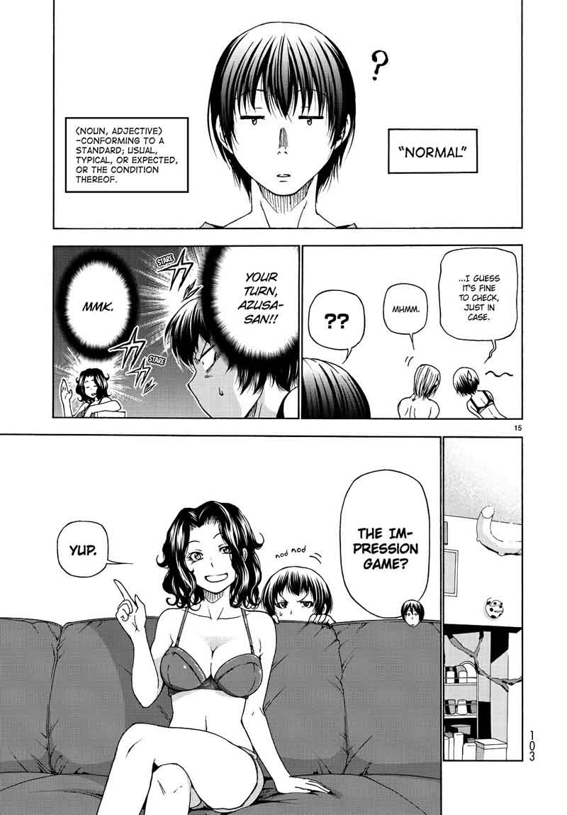 Grand Blue Dreaming Manga Chapter 29 page 14 - The Impression Game