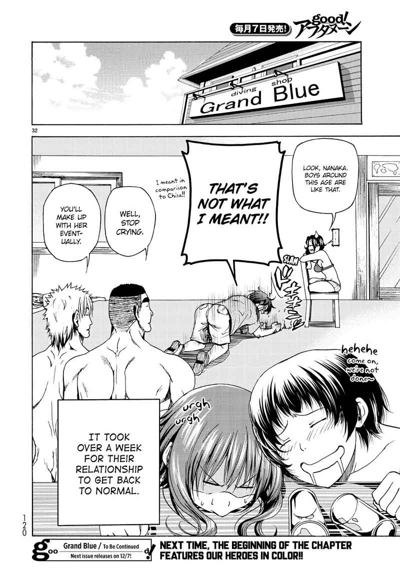 Grand Blue Dreaming Manga Chapter 29 page 31 - The Impression Game