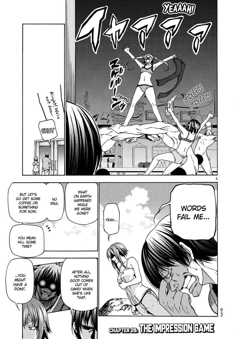 Grand Blue Dreaming Manga Chapter 29 page 4 - The Impression Game