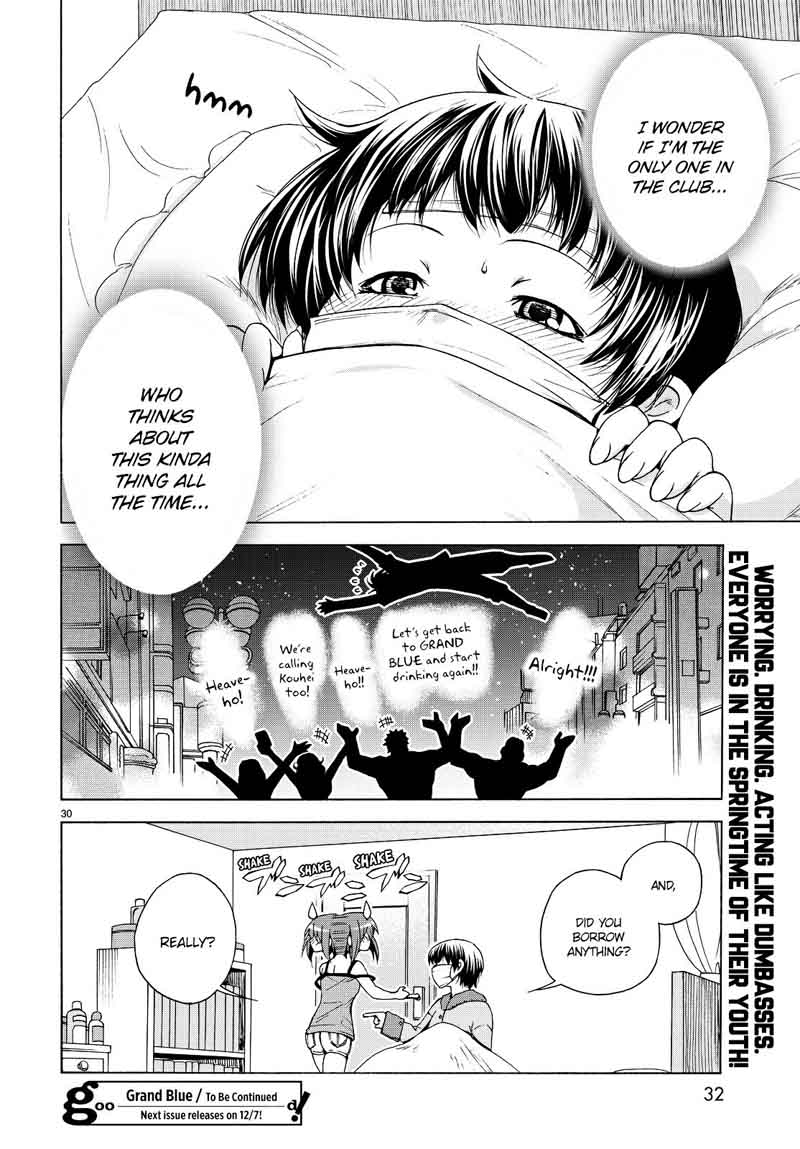 Grand Blue Dreaming Manga Chapter 30 page 30 - I'm Not Stripping, Okay?