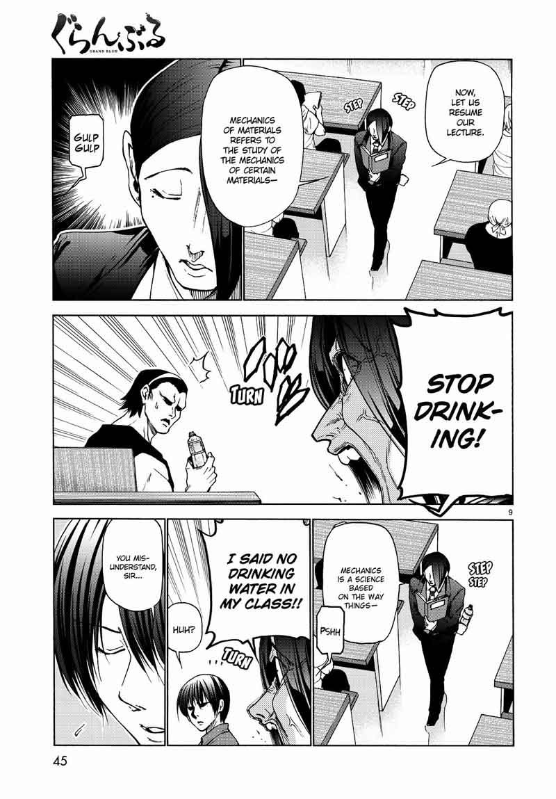 Grand Blue Dreaming Manga Chapter 31 page 10 - Associate Professor