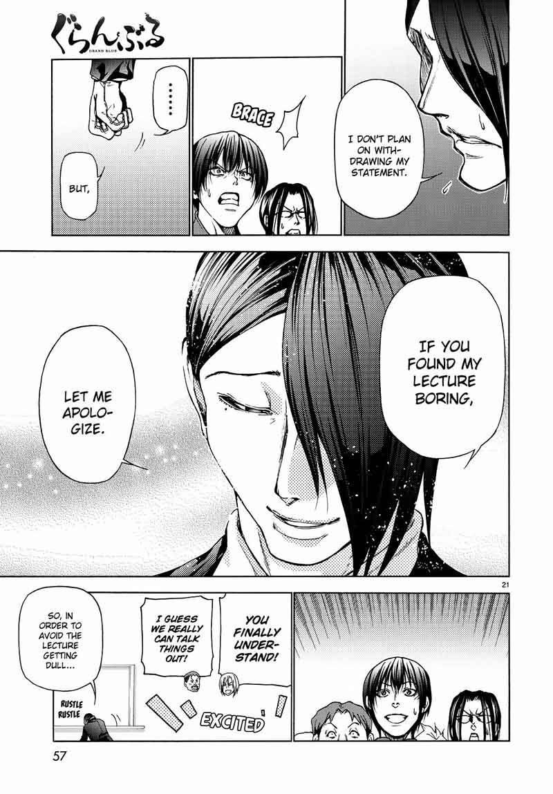 Grand Blue Dreaming Manga Chapter 31 page 22 - Associate Professor