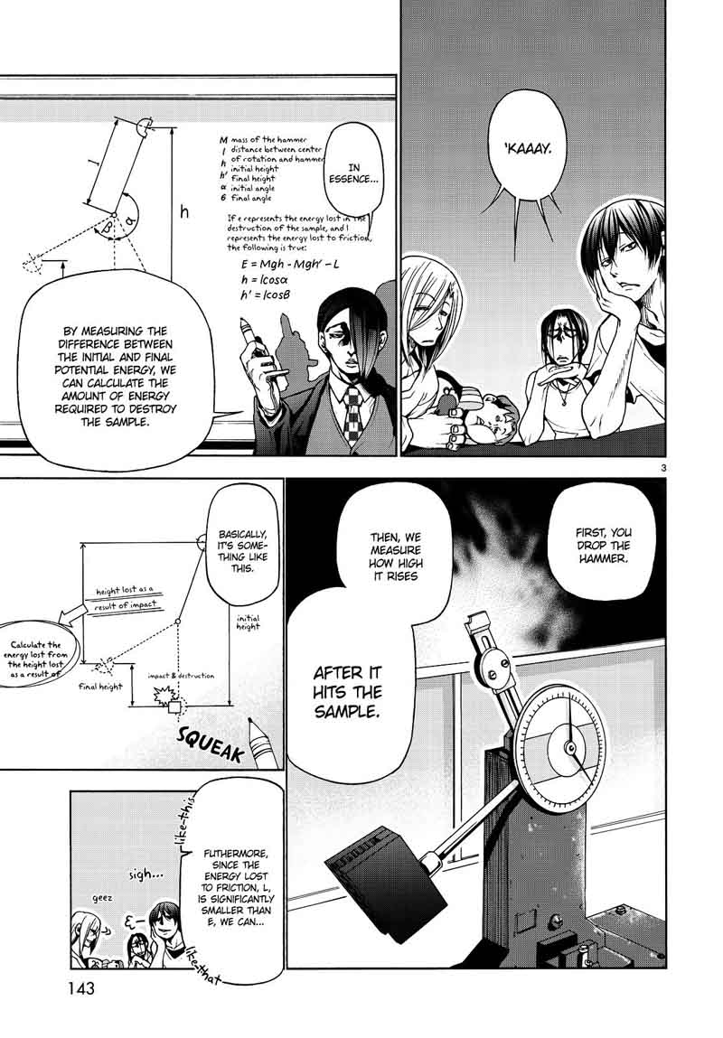 Grand Blue Dreaming Manga Chapter 32 page 3 - The Charpy Impact Test