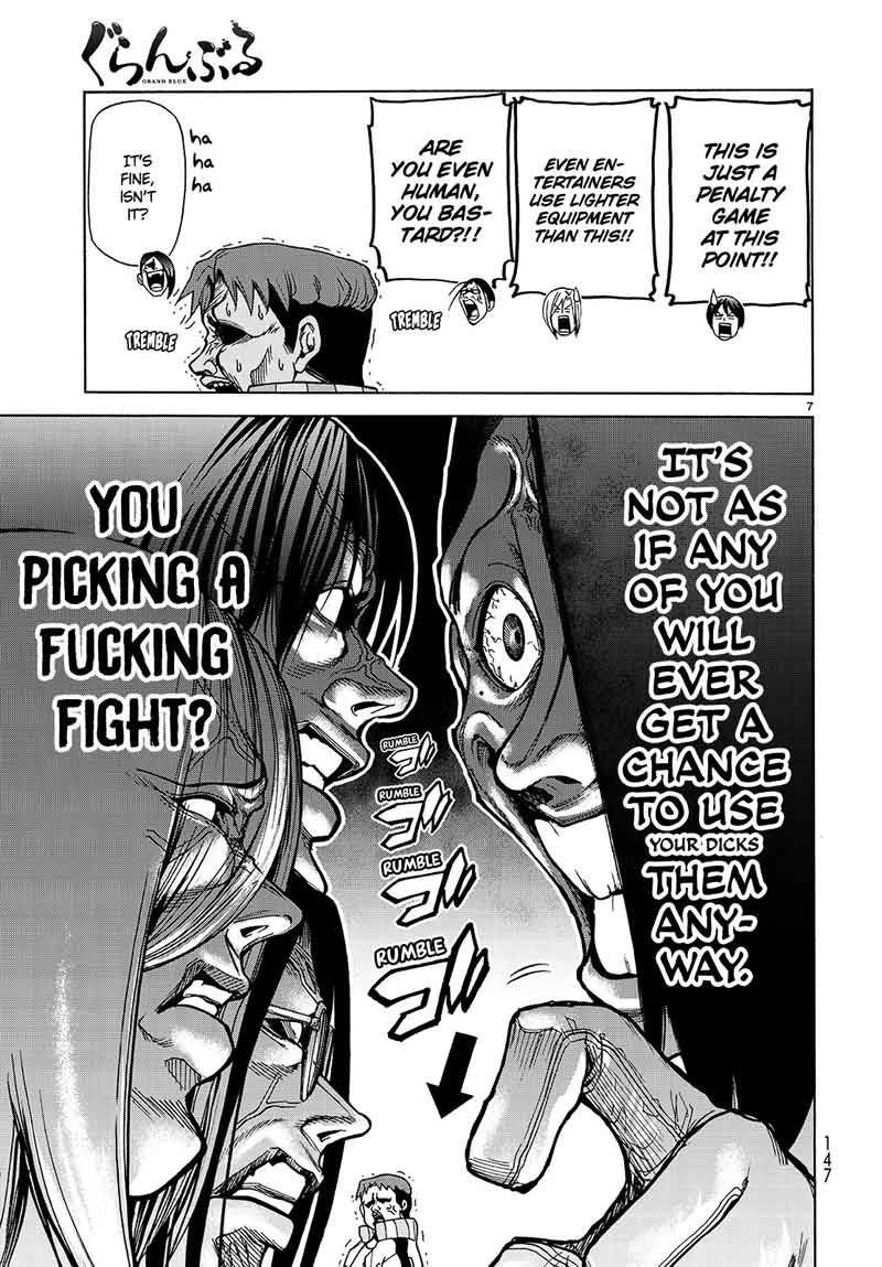 Grand Blue Dreaming Manga Chapter 32 page 7 - The Charpy Impact Test