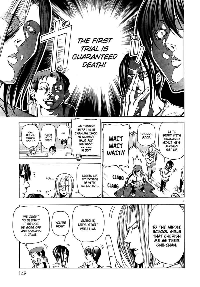 Grand Blue Dreaming Manga Chapter 32 page 9 - The Charpy Impact Test