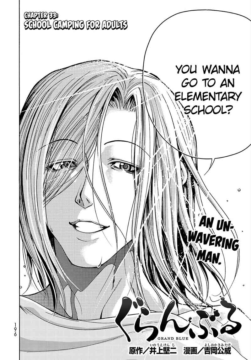 Grand Blue Dreaming Manga Chapter 33 page 2 - School Camping For Adults