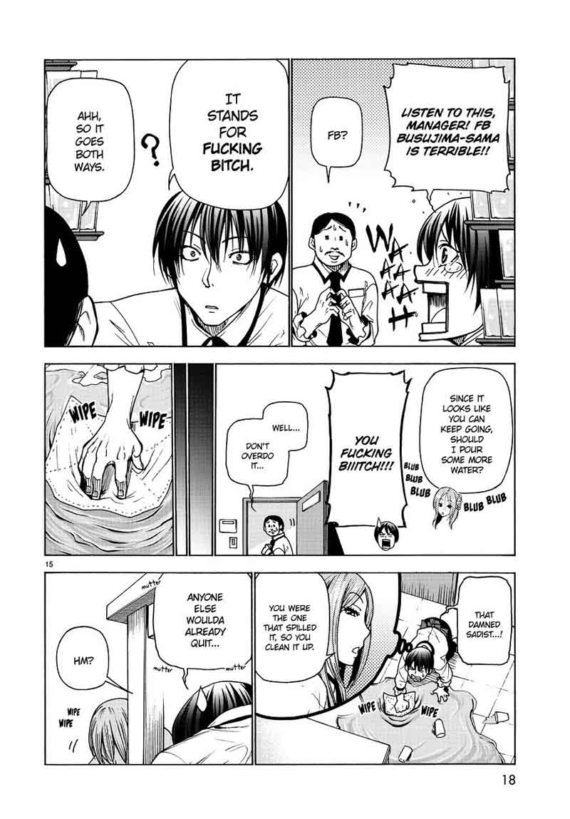Grand Blue Dreaming Manga Chapter 34 page 16 - Coworkers