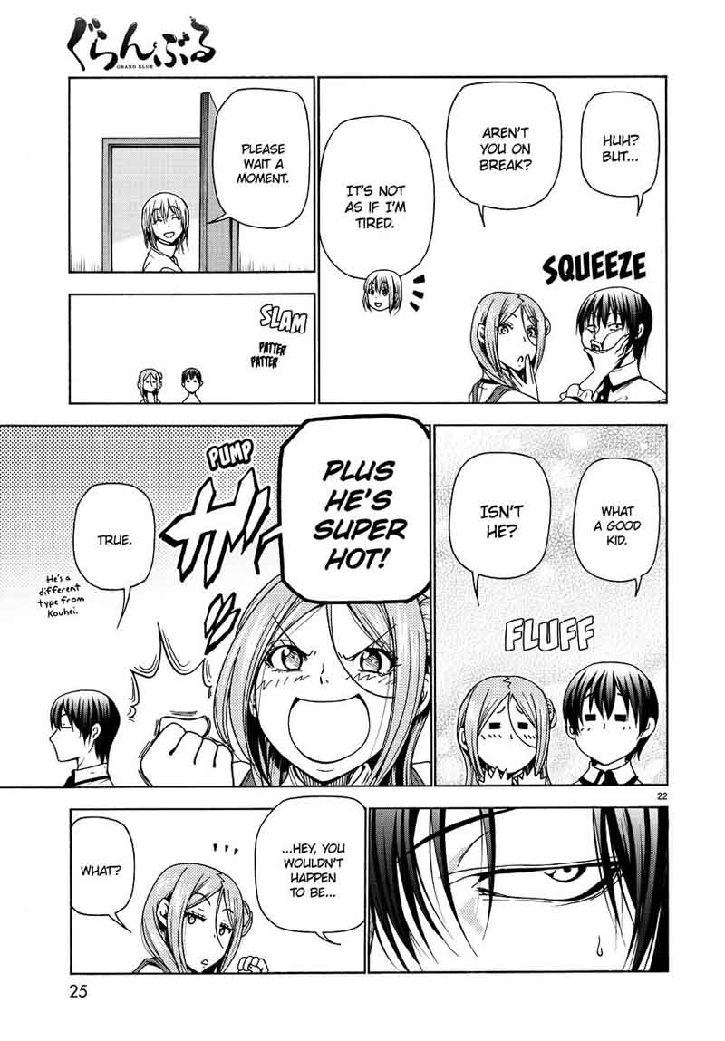 Grand Blue Dreaming Manga Chapter 34 page 23 - Coworkers