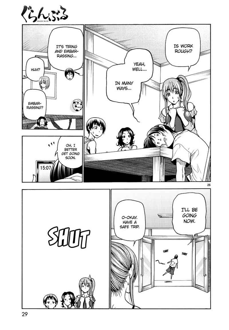 Grand Blue Dreaming Manga Chapter 34 page 27 - Coworkers
