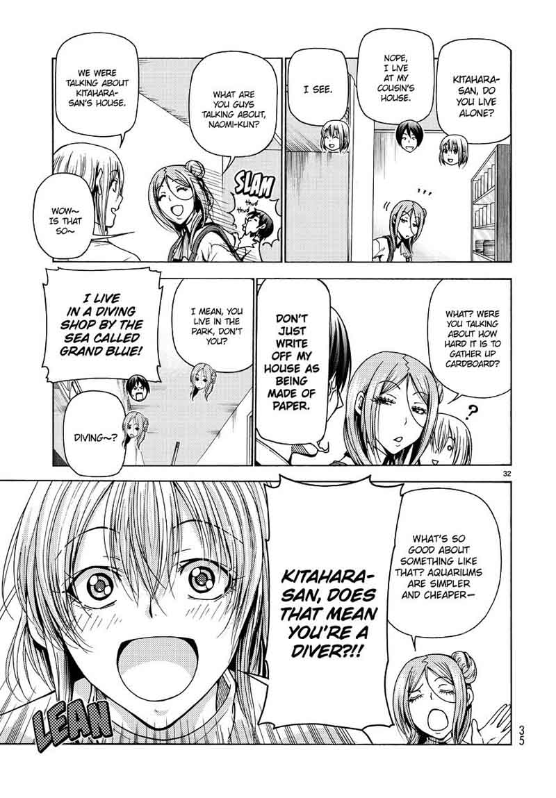 Grand Blue Dreaming Manga Chapter 34 page 33 - Coworkers