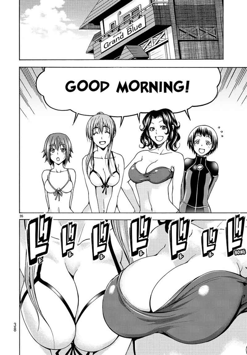 Grand Blue Dreaming Manga Chapter 34 page 36 - Coworkers
