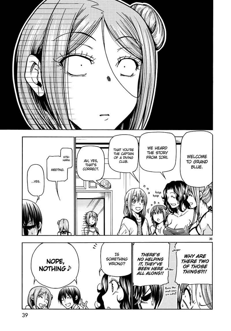 Grand Blue Dreaming Manga Chapter 34 page 37 - Coworkers