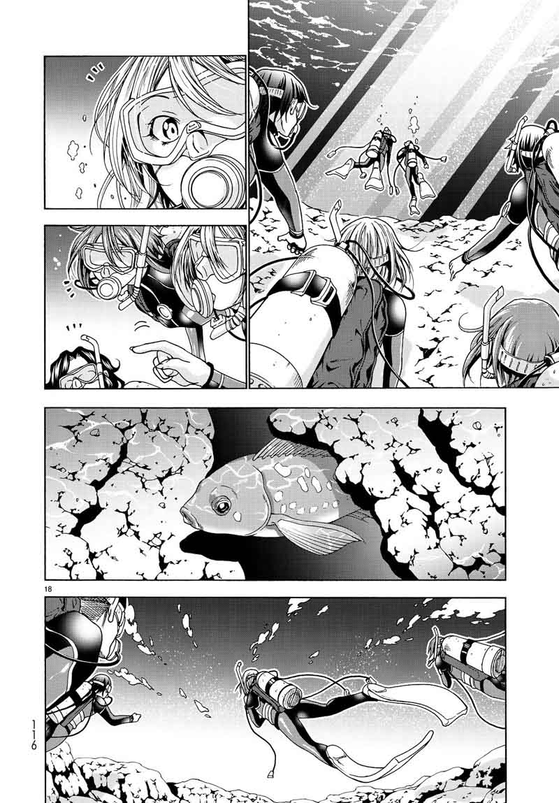 Grand Blue Dreaming Manga Chapter 35 page 18 - Liked by Otoya-kun