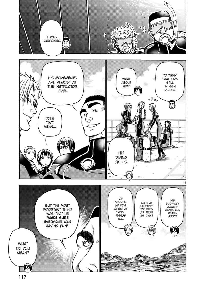 Grand Blue Dreaming Manga Chapter 35 page 19 - Liked by Otoya-kun