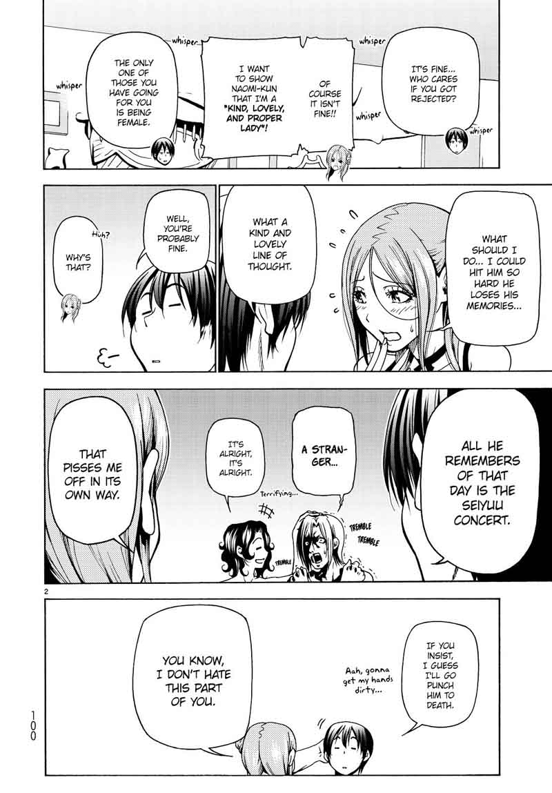 Grand Blue Dreaming Manga Chapter 35 page 2 - Liked by Otoya-kun