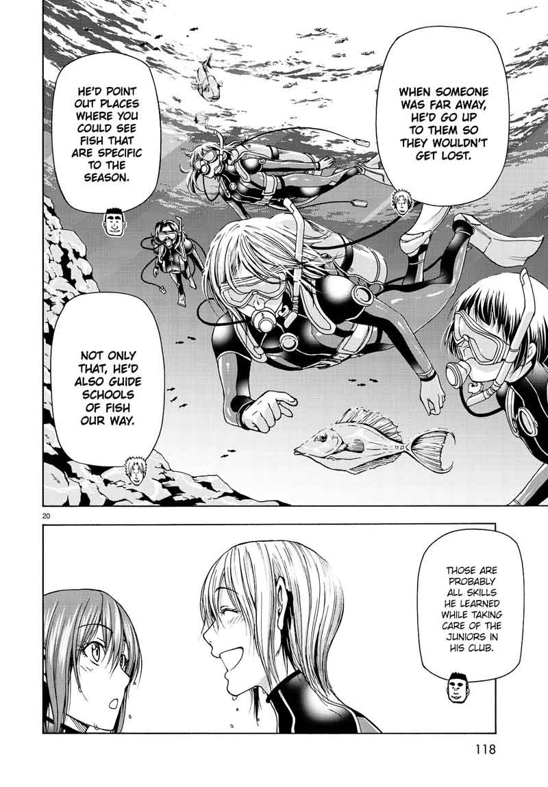 Grand Blue Dreaming Manga Chapter 35 page 20 - Liked by Otoya-kun
