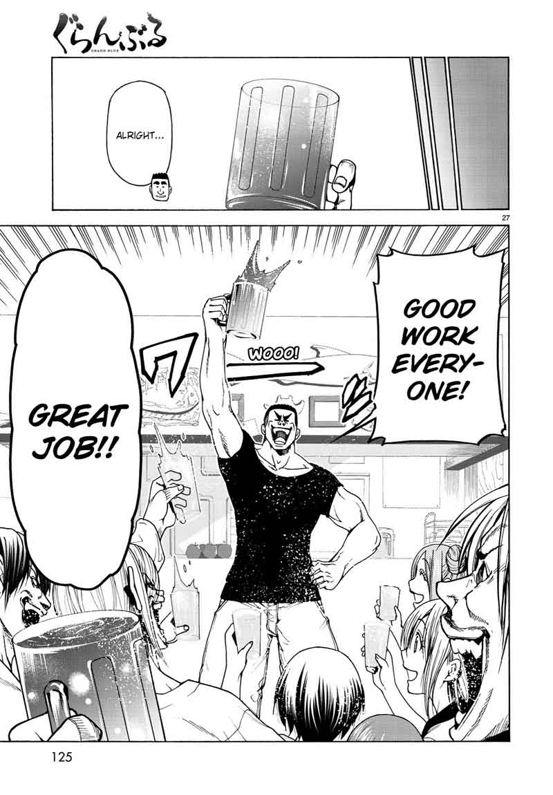 Grand Blue Dreaming Manga Chapter 35 page 27 - Liked by Otoya-kun