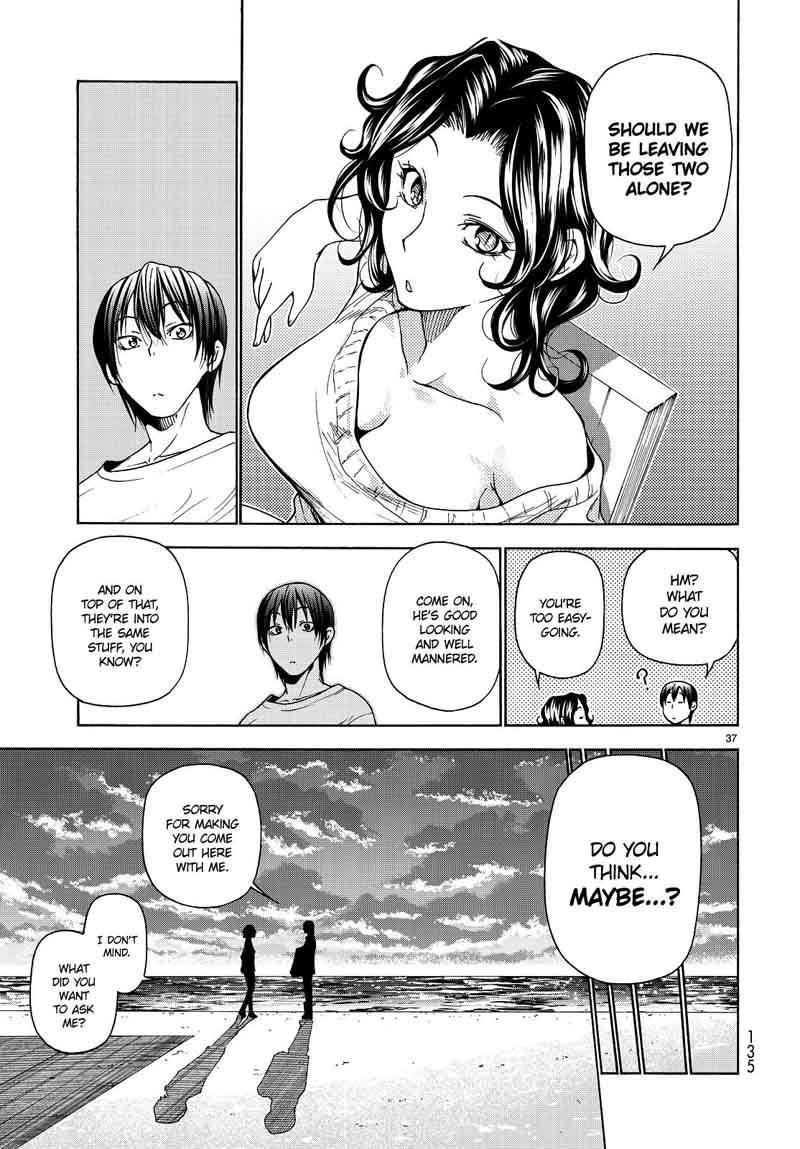 Grand Blue Dreaming Manga Chapter 35 page 37 - Liked by Otoya-kun