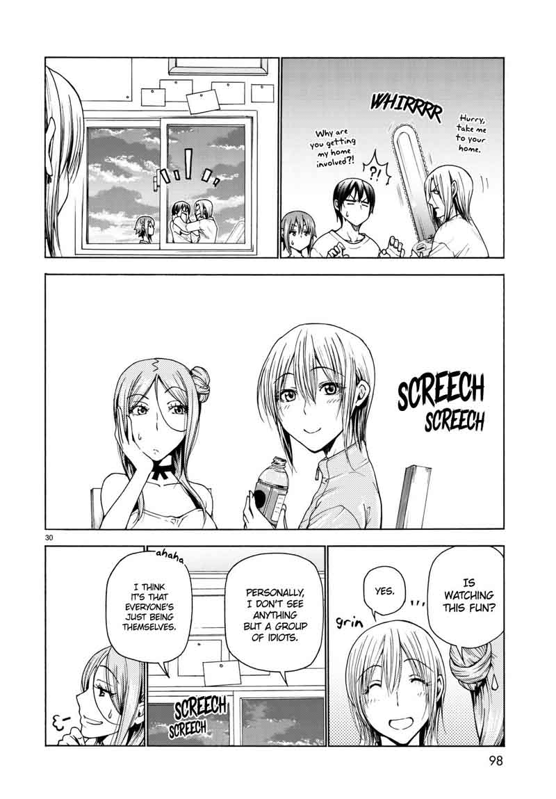 Grand Blue Dreaming Manga Chapter 36 page 32 - That's Who You Like?