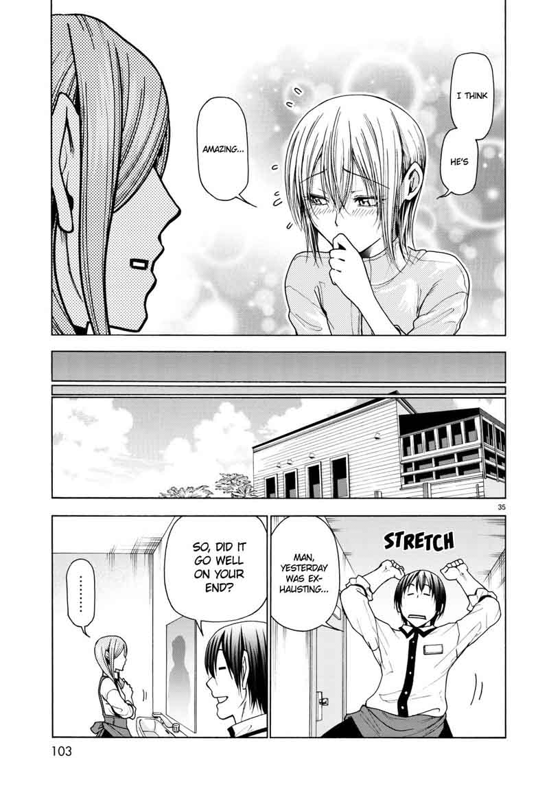 Grand Blue Dreaming Manga Chapter 36 page 37 - That's Who You Like?