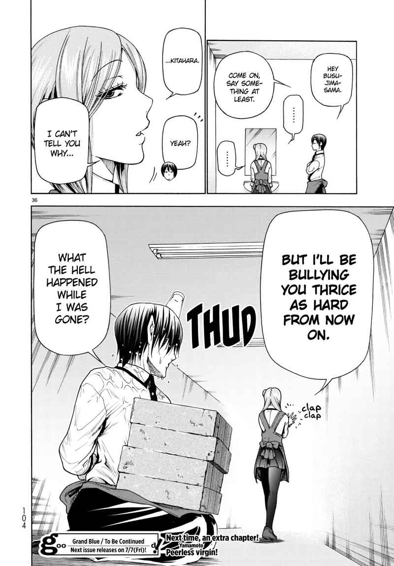 Grand Blue Dreaming Manga Chapter 36 page 38 - That's Who You Like?