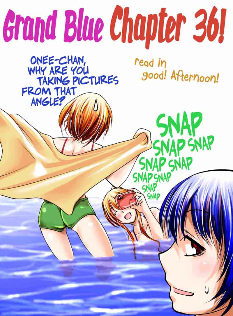 Grand Blue Dreaming Manga Chapter 36 page 39 - That's Who You Like?