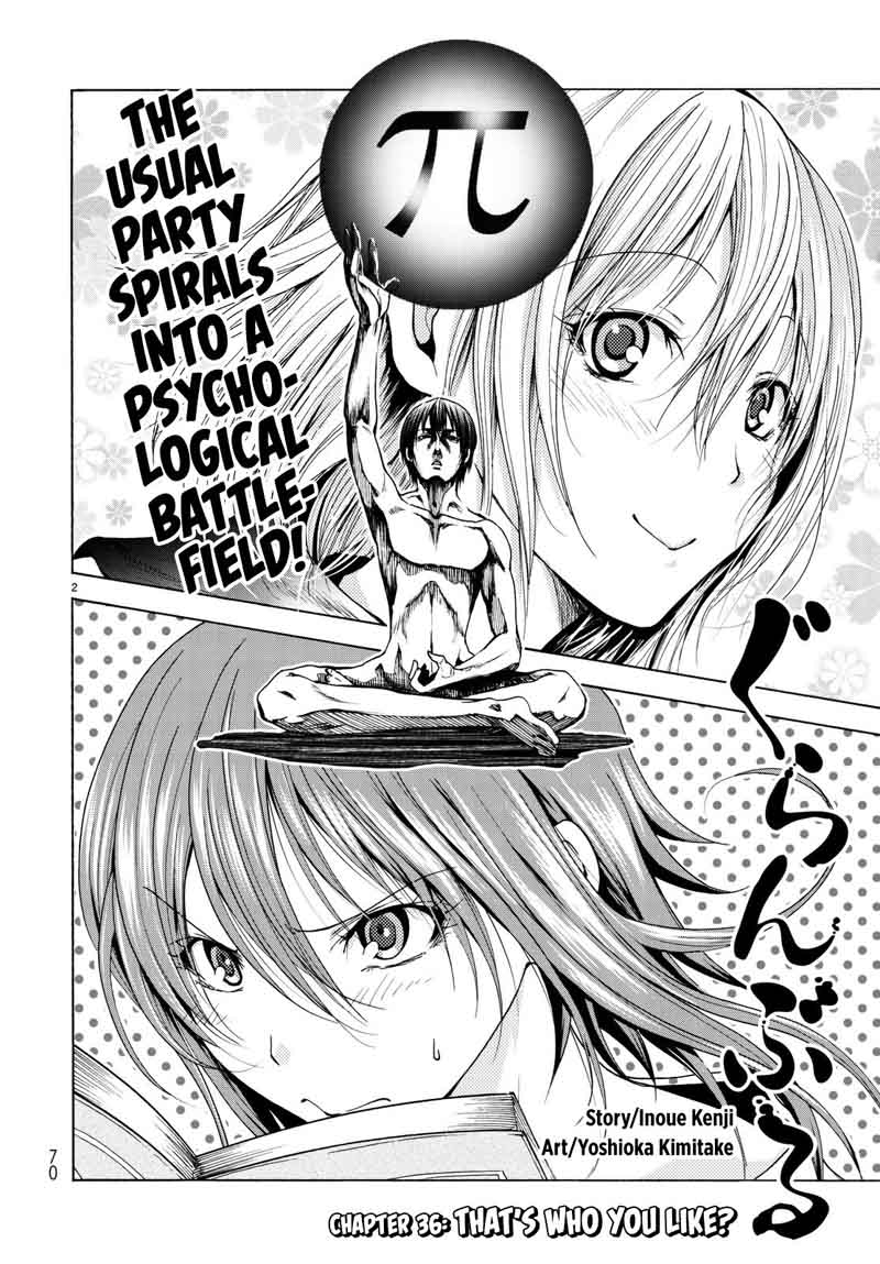 Grand Blue Dreaming Manga Chapter 36 page 4 - That's Who You Like?